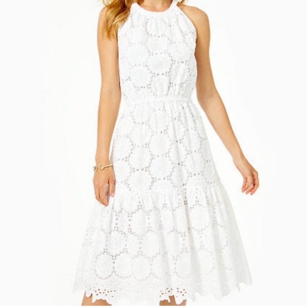 EUC worn 1x Lilly Pulitzer Alda Midi Dress